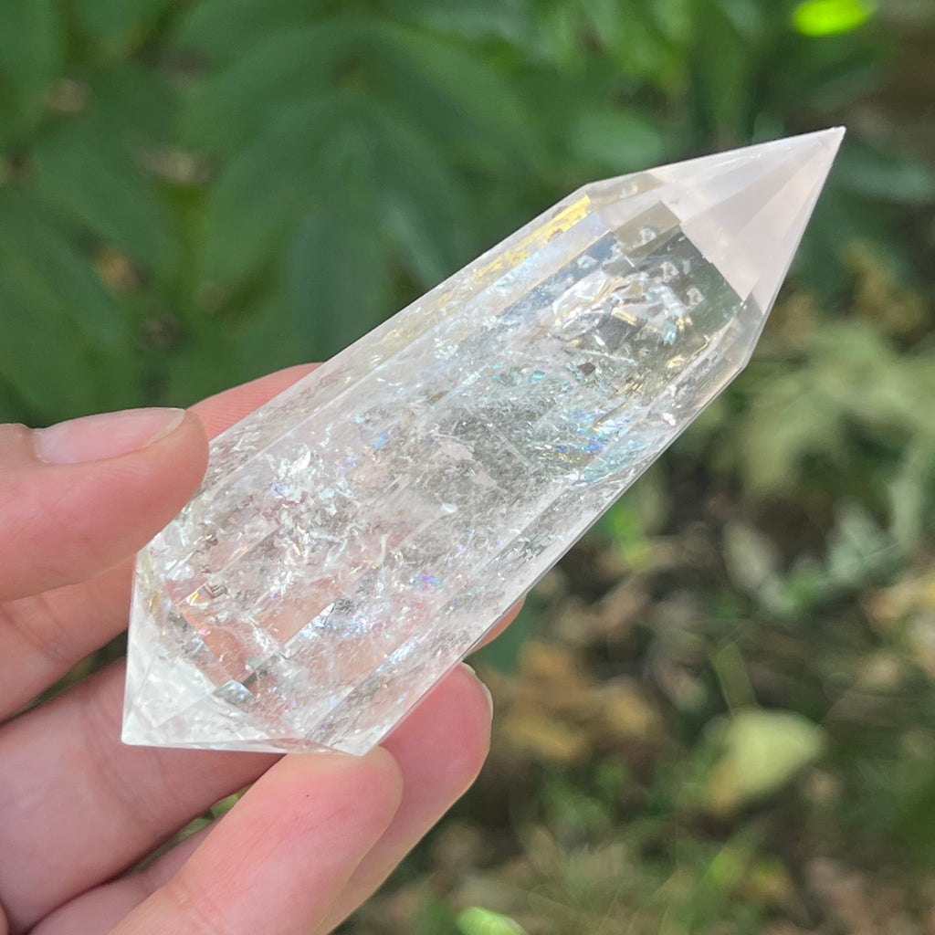 Bagheta cuart vogel, 12 fete, Brazilia model 4, pietre semipretioase - druzy.ro 8 