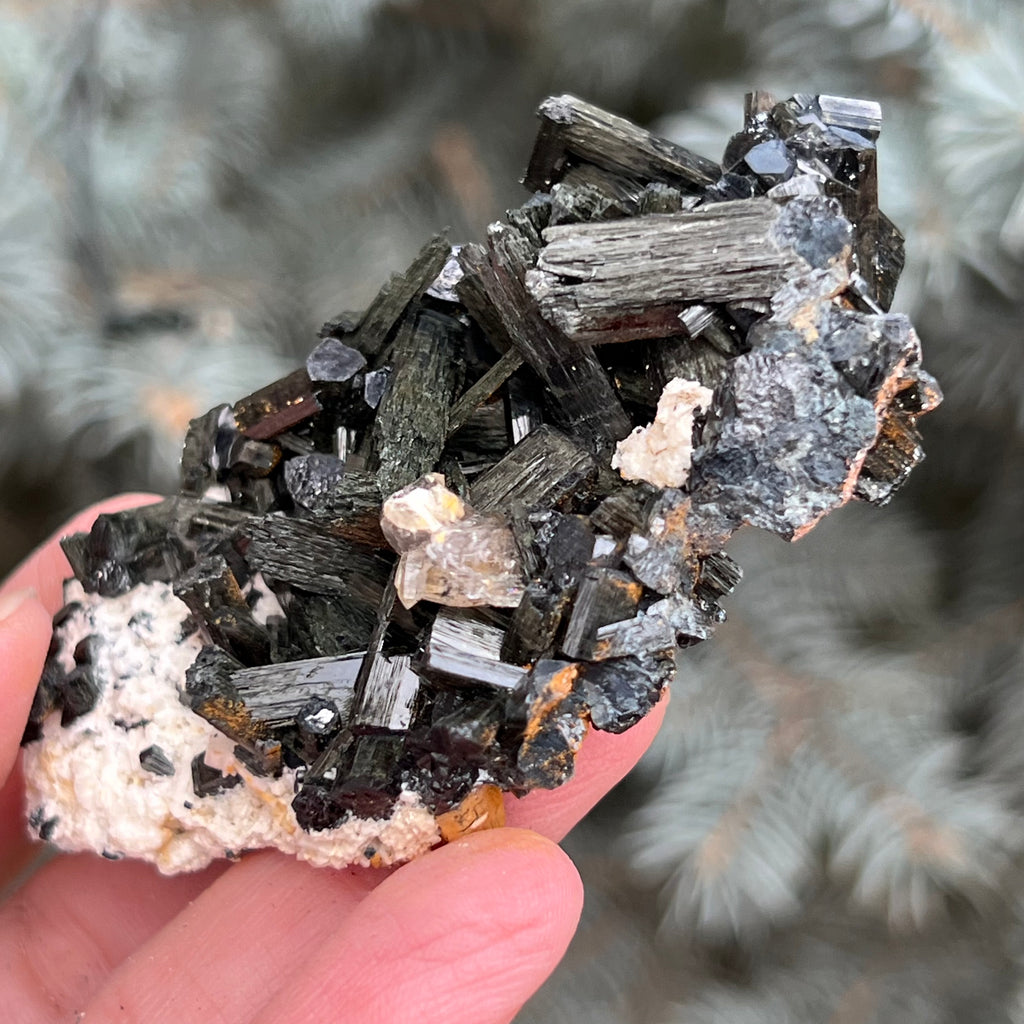 Cluster turmalina neagra model 5 din Erongo, Namibia, druzy.ro, cristale 6