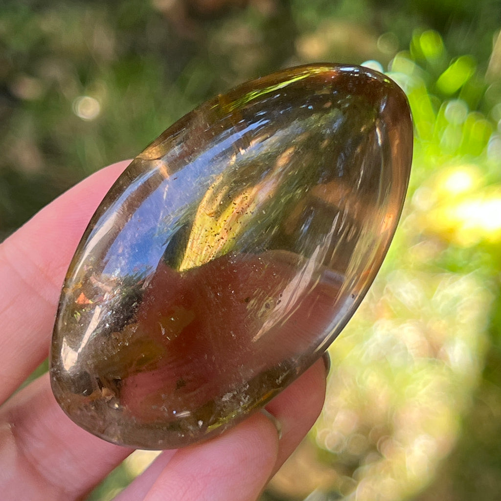 Palmstone cuart fumuriu unicat, model 1, pietre semipretioase - druzy.ro 3 