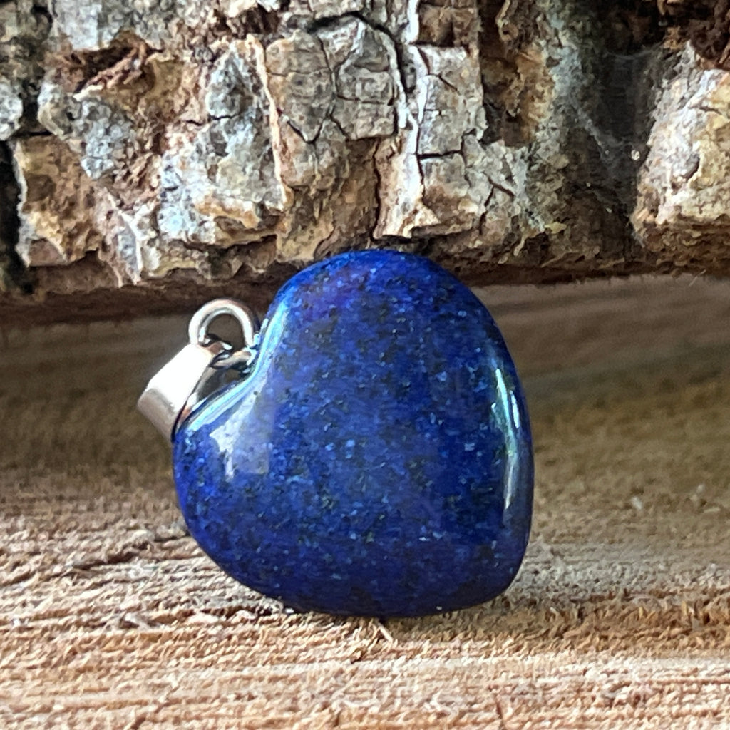 Pandantiv inima lapis lazuli, pietre semipretioase - druzy.ro 3 