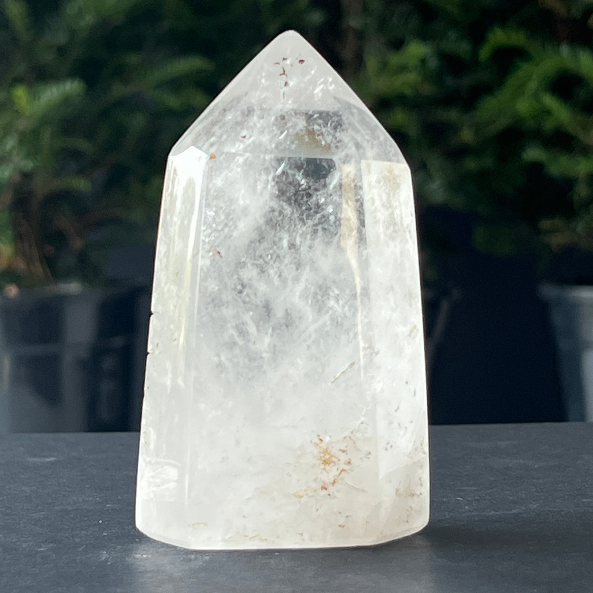 Generator/ varf cuart de stanca cristal incolor | ICY 103 – DRUZY