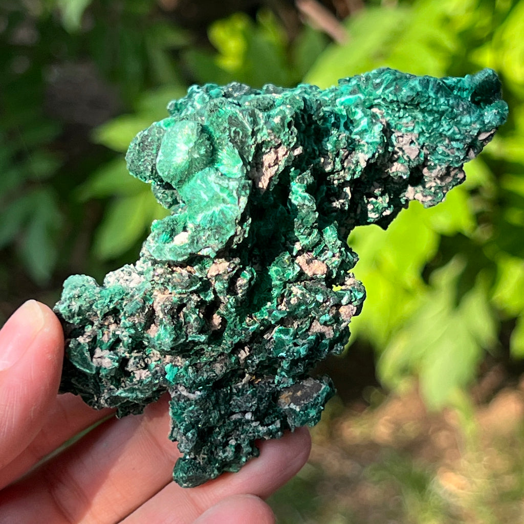 Malachit matasos piatra bruta | Model 20, pietre semipretioase - druzy.ro 8 