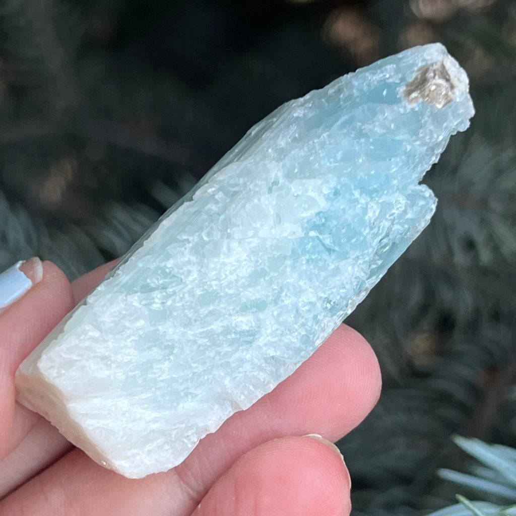 Acvamarin Pakistan piatra bruta model pk29, pietre semipretioase - druzy.ro 2 