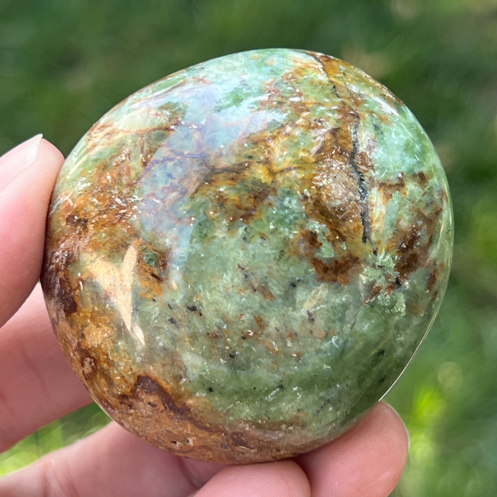 Palmstone crisopraz | Model 5, pietre semipretioase - druzy.ro 4 