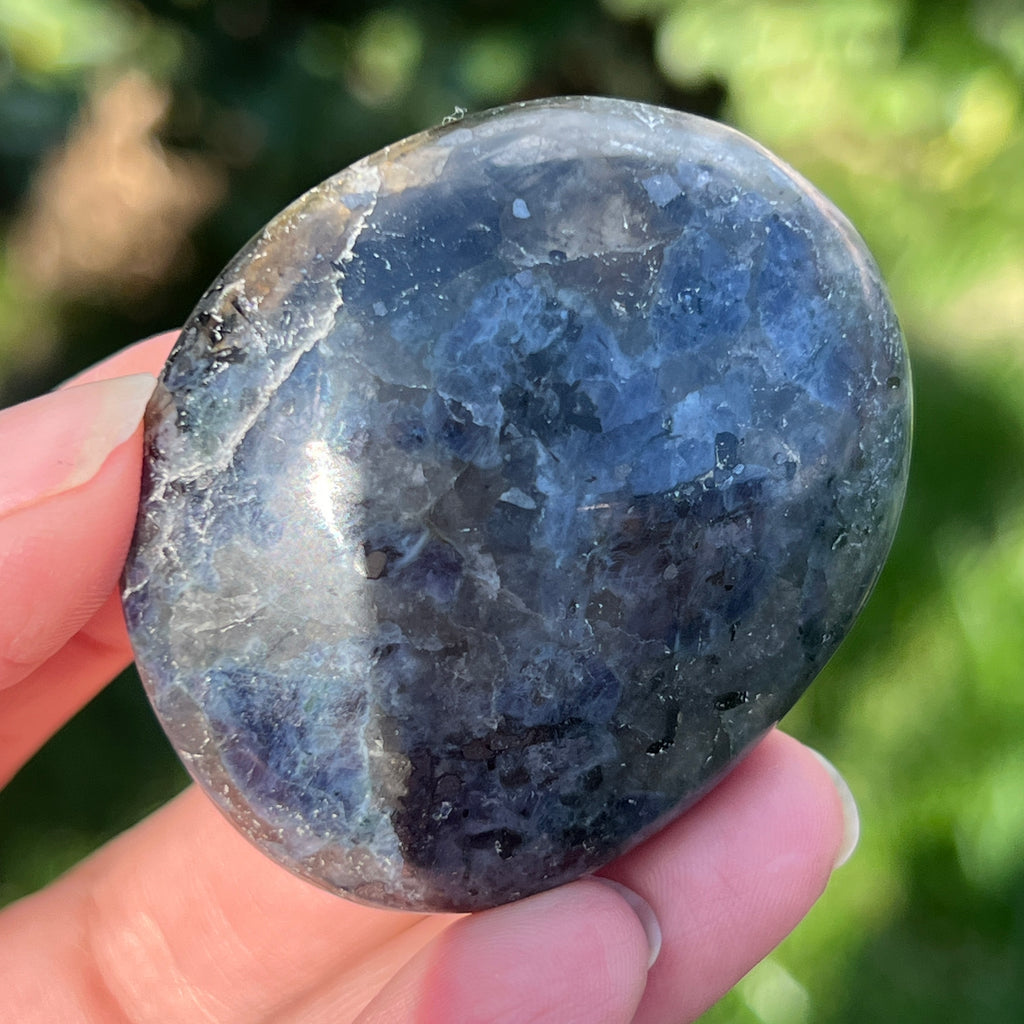Palmstone Iolit (safir de apa) din Madagascar model 9, pietre semipretioase - druzy.ro 8 