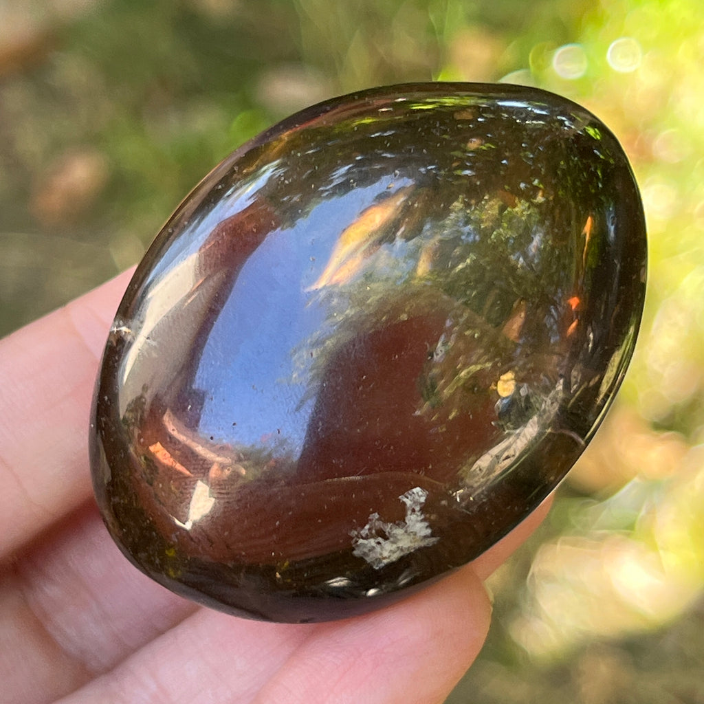 Palmstone cuart fumuriu unicat, model 5, pietre semipretioase - druzy.ro 3 