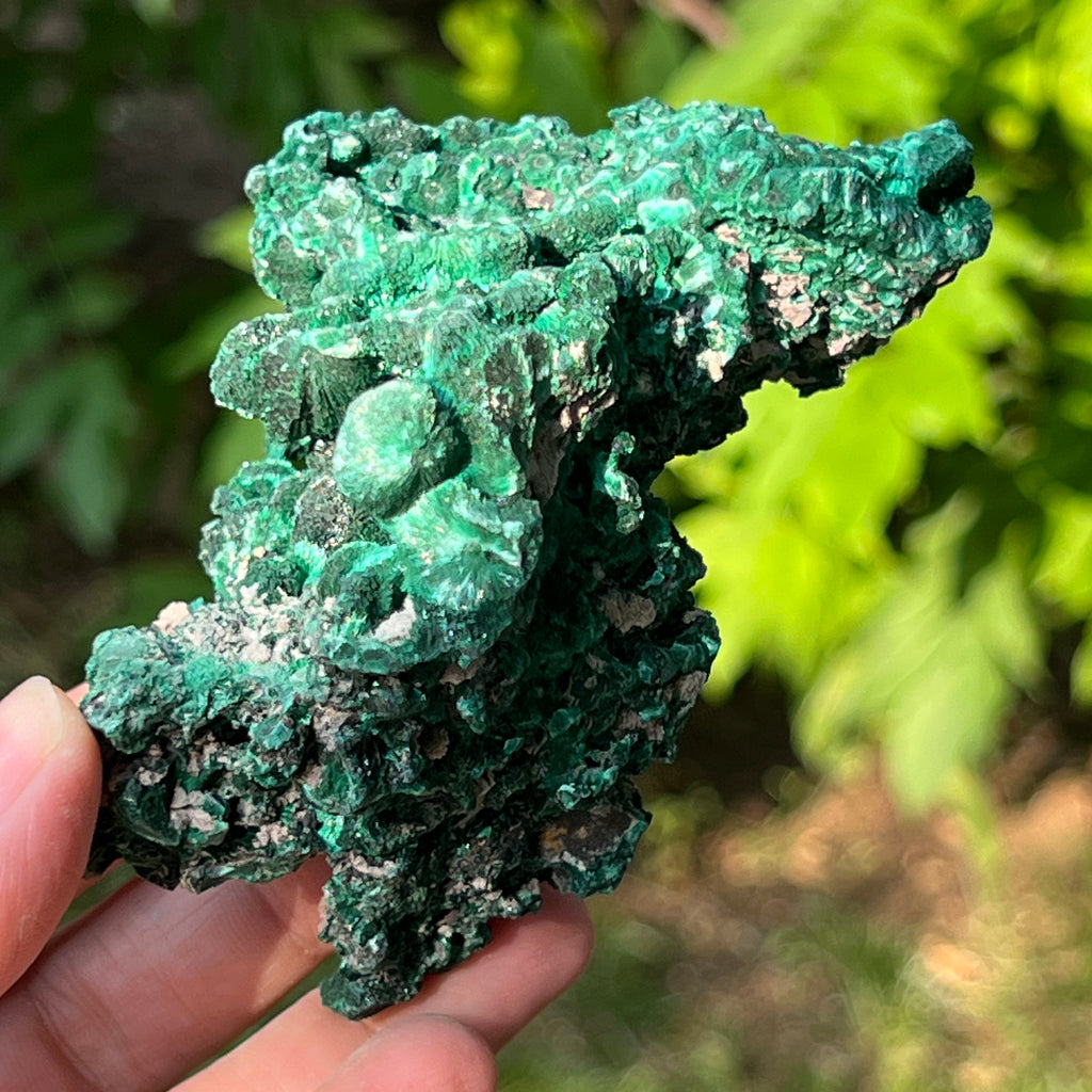 Malachit matasos piatra bruta | Model 20, pietre semipretioase - druzy.ro 9 