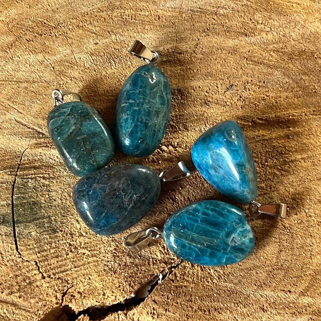 Pandantiv apatit DROP, pietre semipretioase - druzy.ro 2 