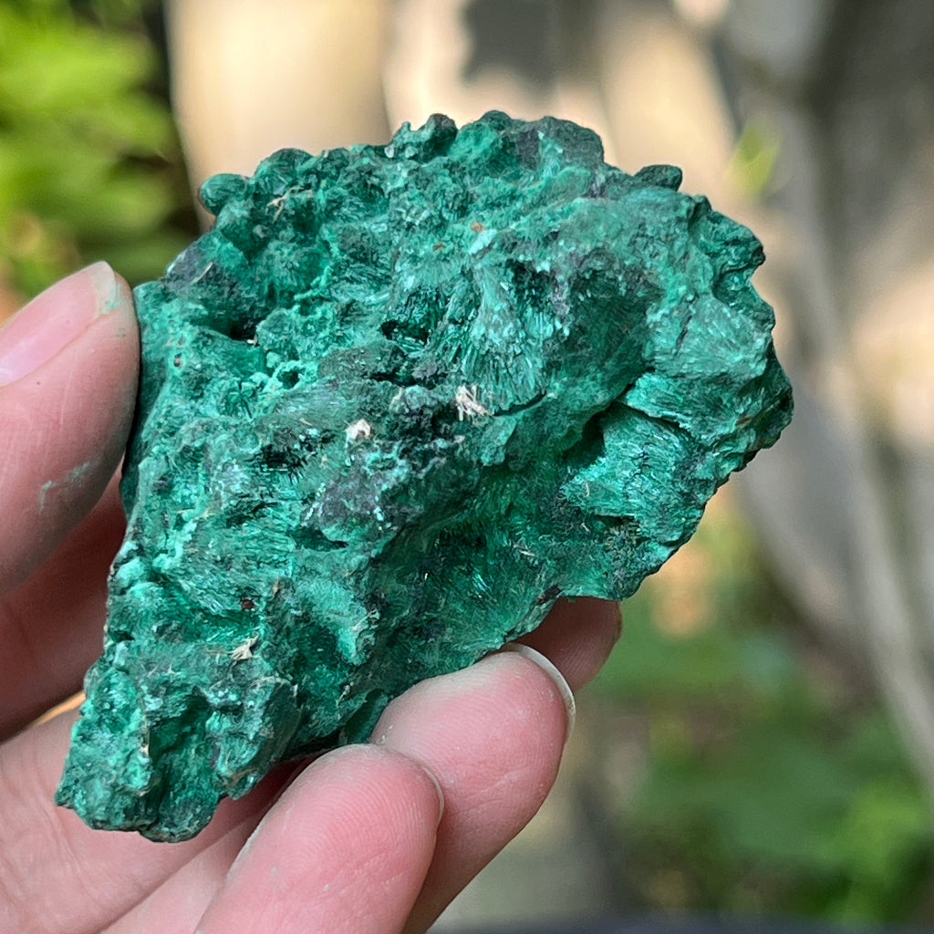Malachit matasos piatra bruta m14, pietre semipretioase - druzy.ro 3 