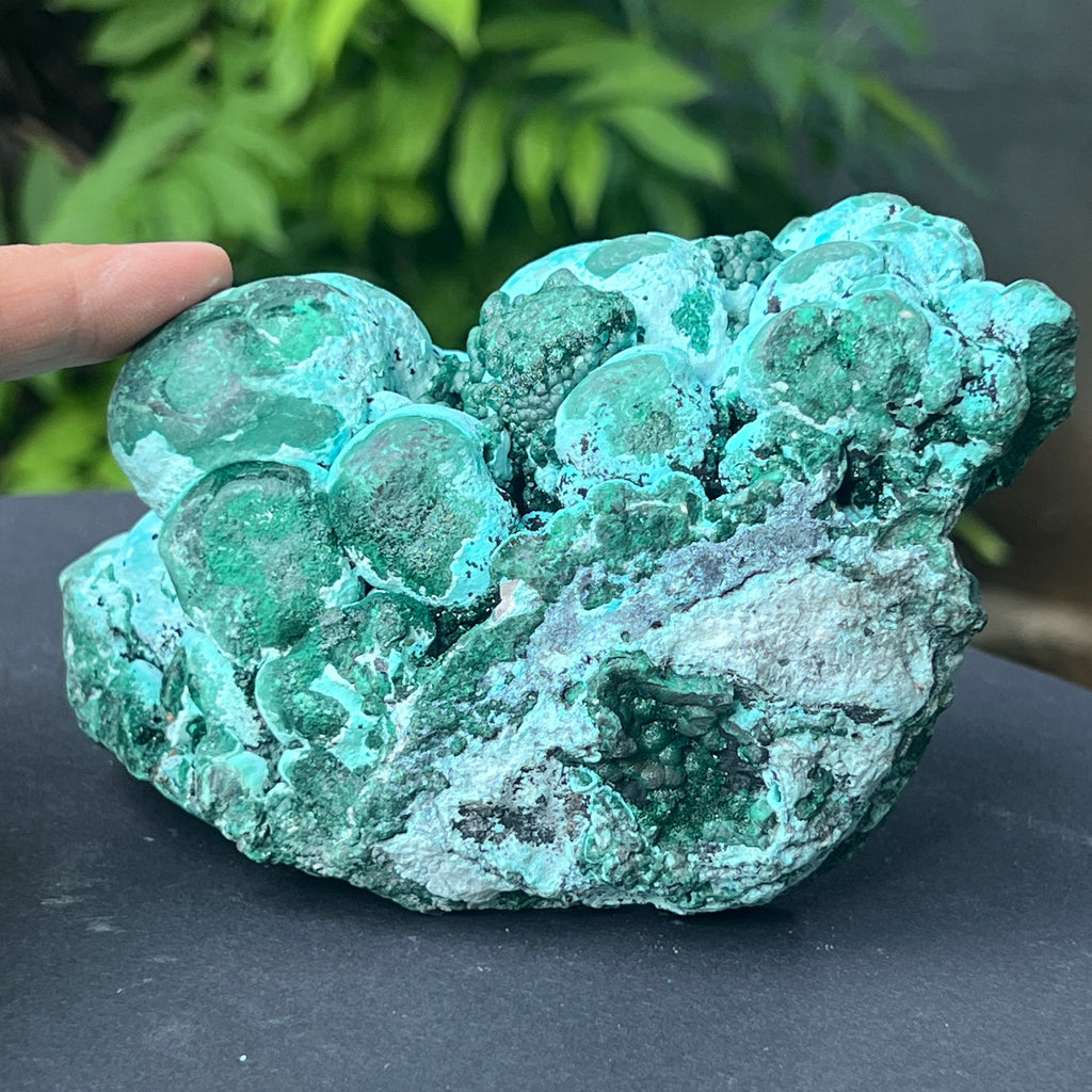 Cluster XL malachit cu crisocola botrioidala piatra bruta  | Model 1, pietre semipretioase - druzy.ro 6 