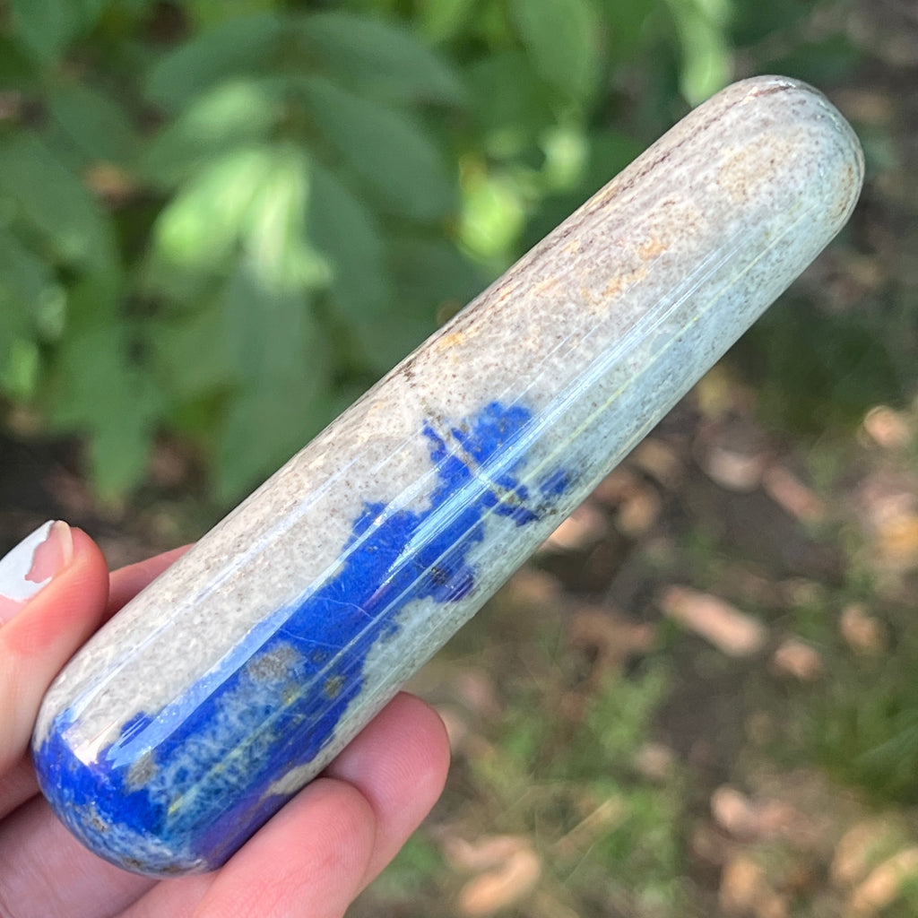 Bagheta Lapis Lazuli model 1, pietre semipretioase - druzy.ro 4 