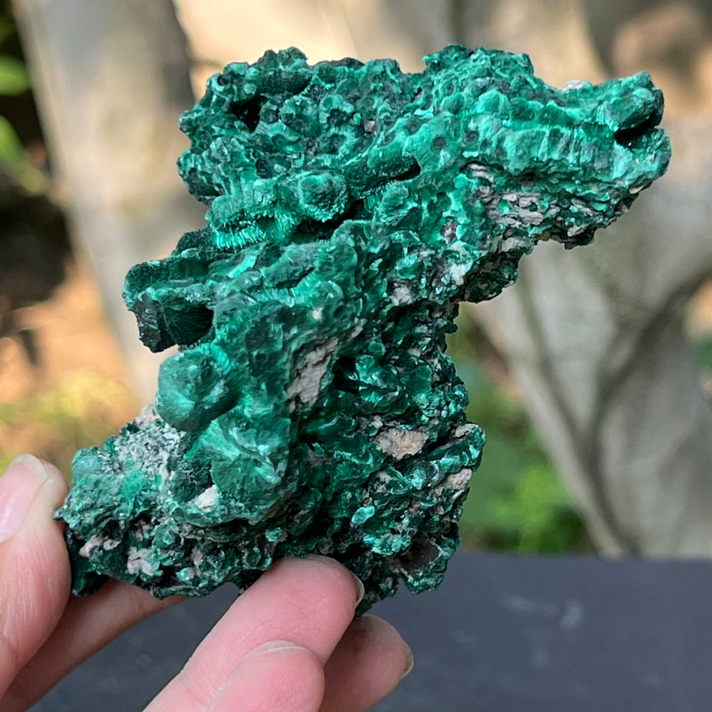 Malachit matasos piatra bruta | Model 20, pietre semipretioase - druzy.ro 12 
