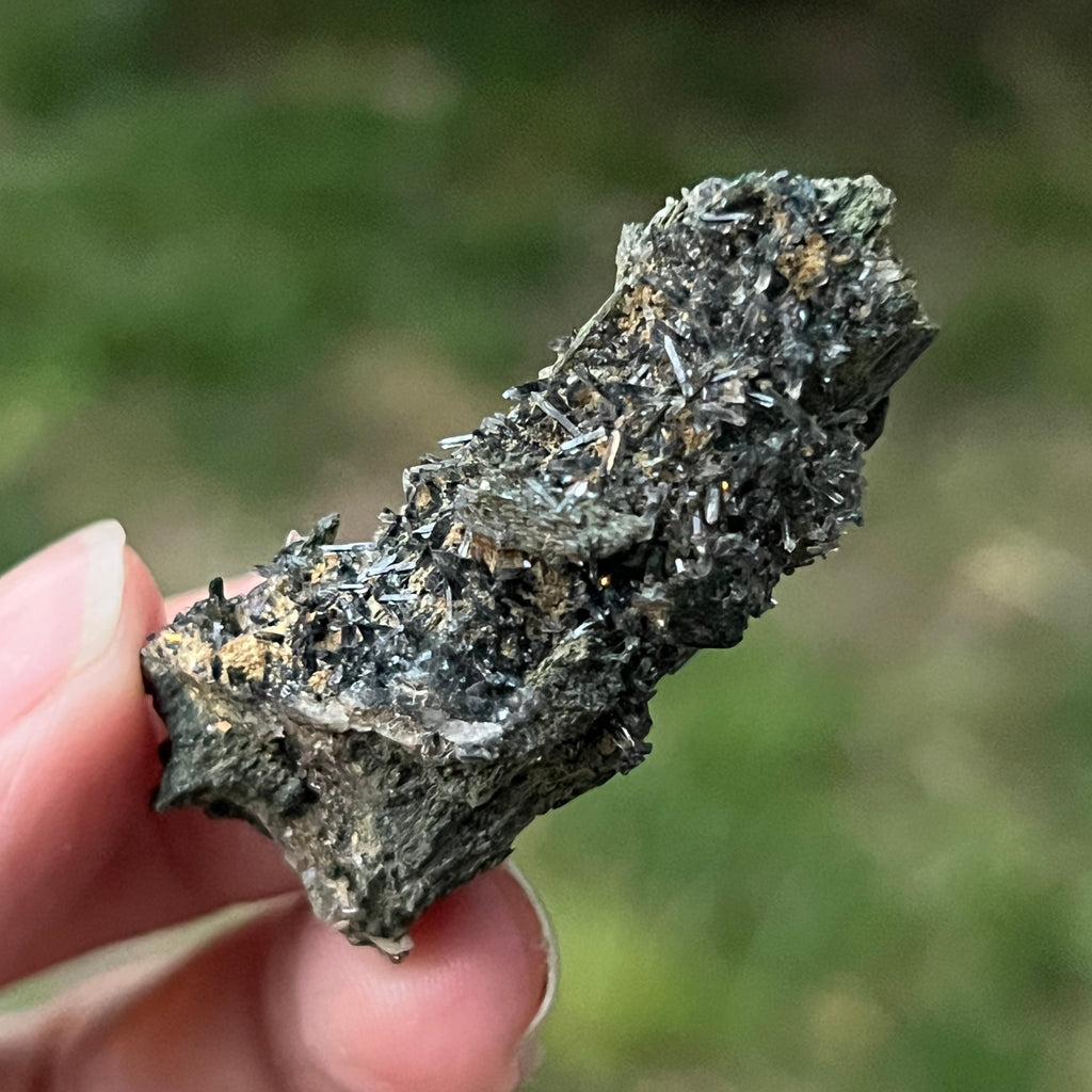 Cluster egirin mini cuart fumuriu/negru Zomba m3, pietre semipretioase - druzy.ro 7 