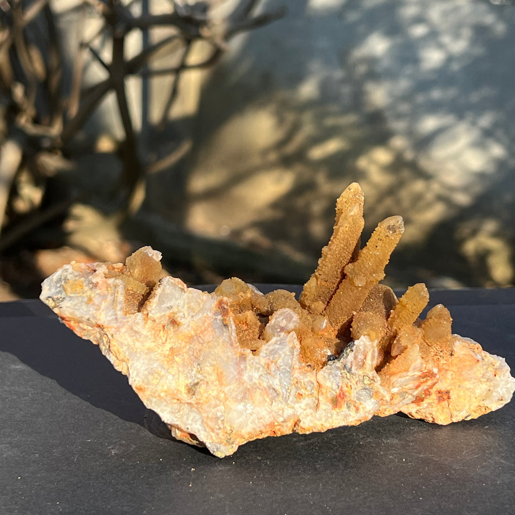 Cluster cuart lamaie, golden healer 4A/3, Africa de Sud, druzy.ro, cristale 4