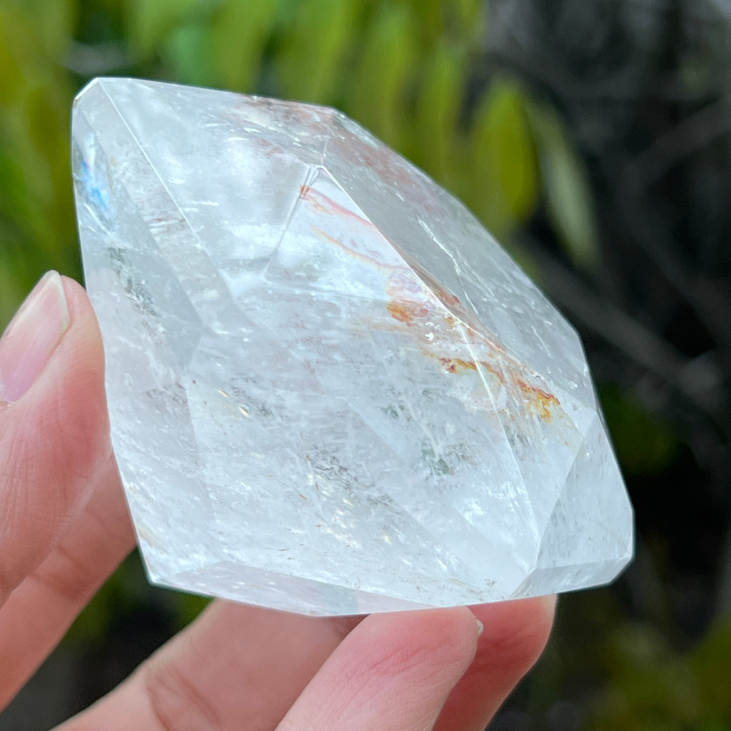 Cuart forma diamant caliate extra, cristal de stanca/cuart incolor m11, pietre semipretioase - druzy.ro 2 