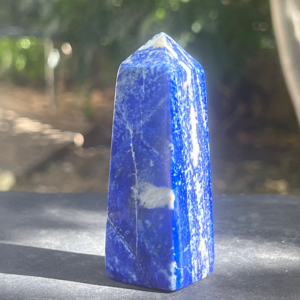 Turn/obelisc lapis lazuli m6, druzy.ro, cristale 2