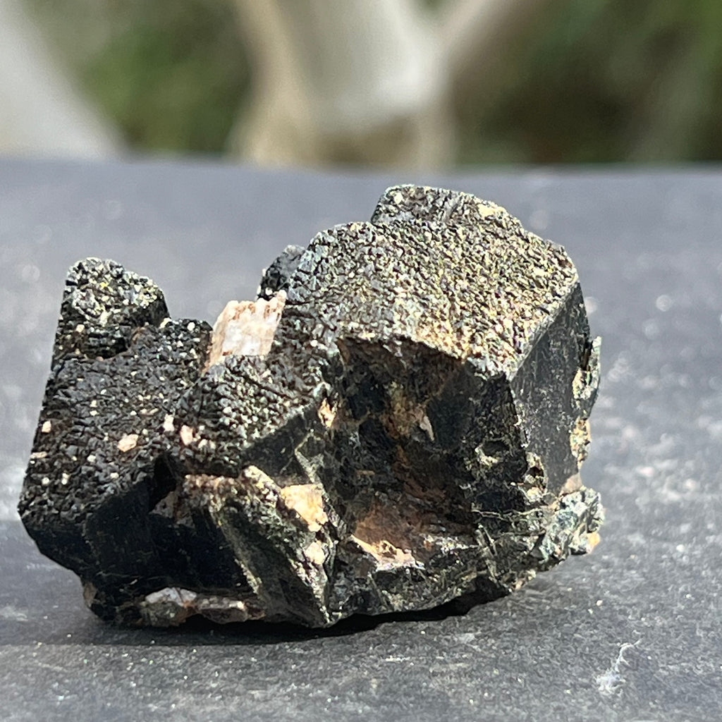 Cluster egirin mini cuart fumuriu/negru Zomba m15, druzy.ro, cristale 2