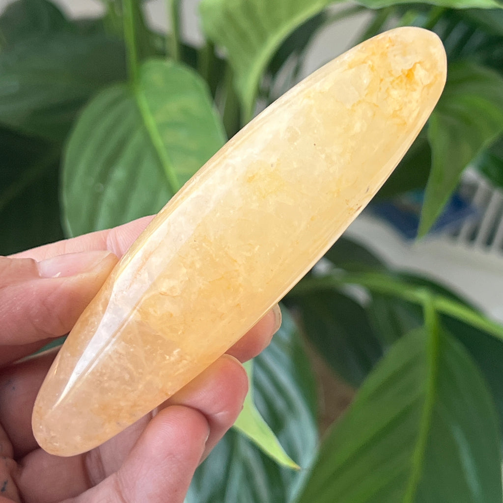 Bagheta golden healer, cuart lamaie model 5, pietre semipretioase - druzy.ro 1 