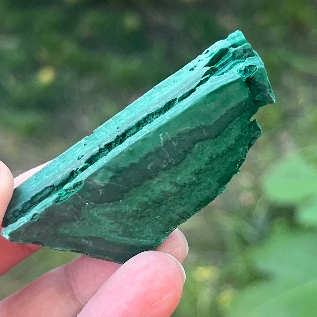 Malachit piatra bruta | Model 11, pietre semipretioase - druzy.ro 3 
