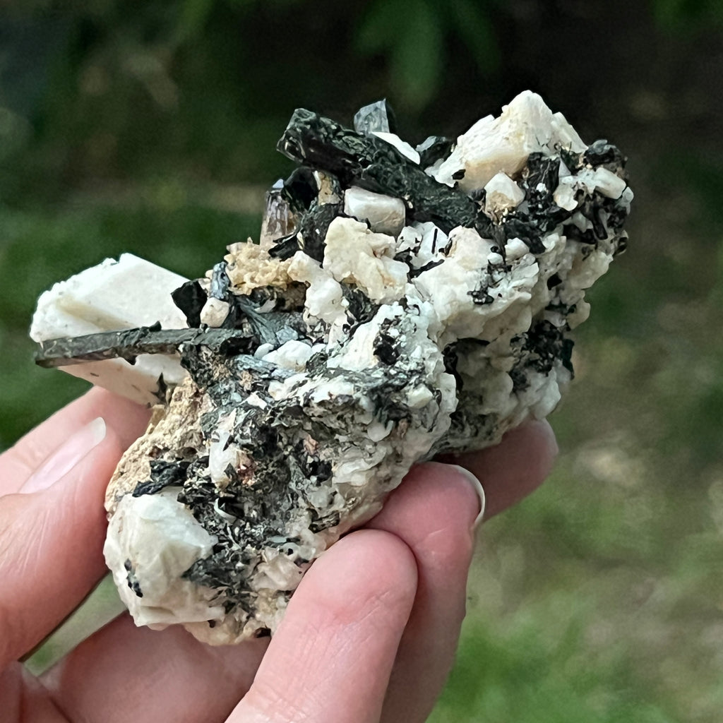 Cluster egirin cuart fumuriu/negru Zomba m21, pietre semipretioase - druzy.ro 3 