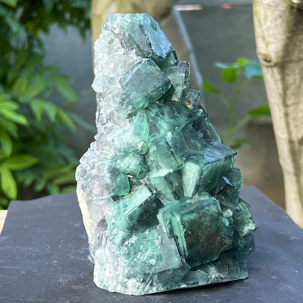 Specimen fluorit cubic model 1, pietre semipretioase - druzy.ro 2 