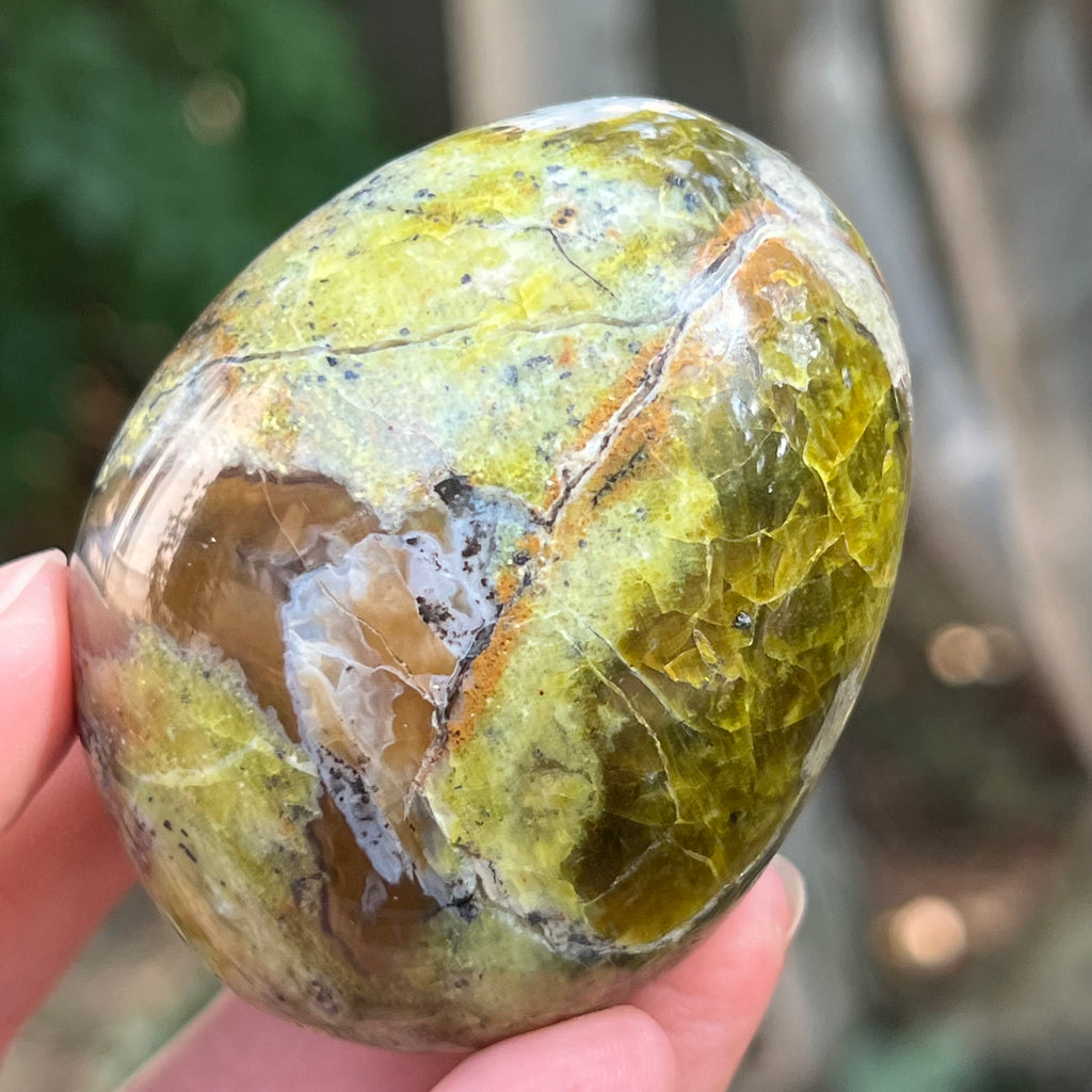 Opal verde palmstone m14, pietre semipretioase - druzy.ro 5 