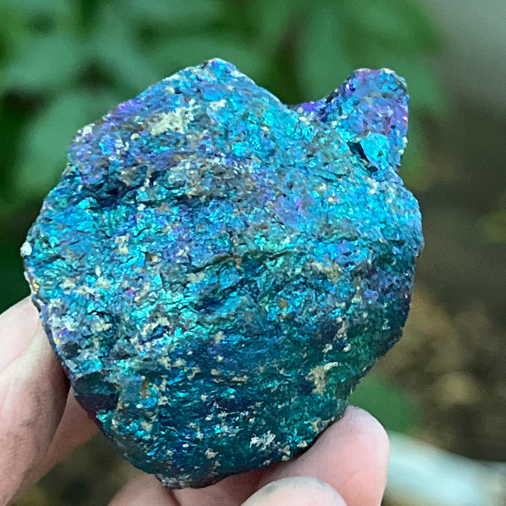 Calcopirita iridescentă din Mexic model 11, pietre semipretioase - druzy.ro 6 