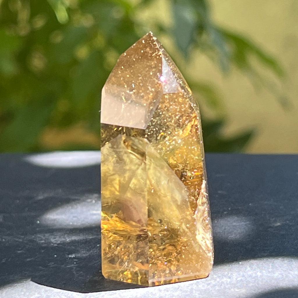 Obelisc citrin Brazilia calitate Extra AAA model 1, pietre semipretioase - druzy.ro 3 