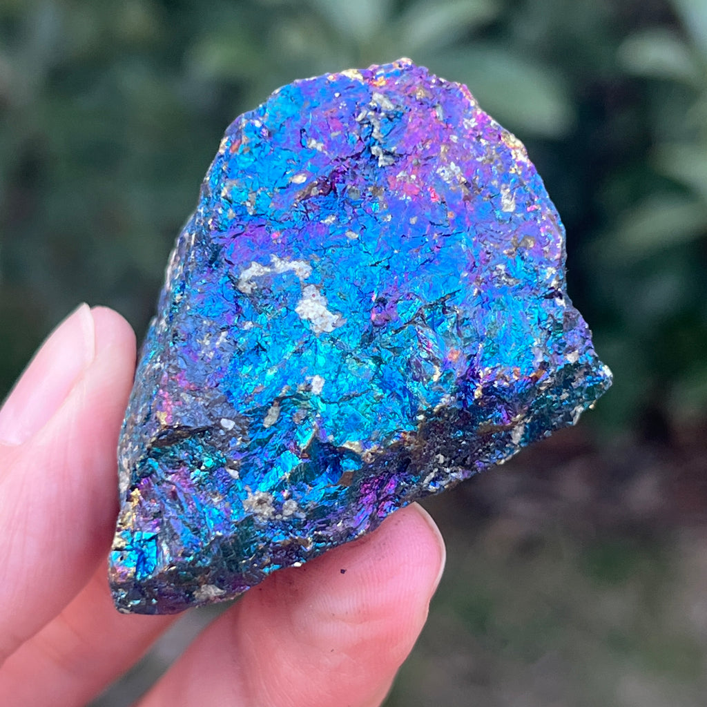 Calcopirita iridescentă din Mexic model 6, pietre semipretioase - druzy.ro 1 