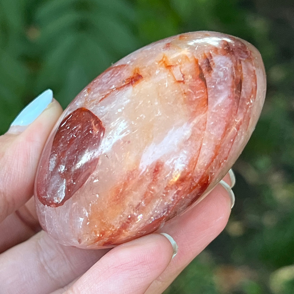 Palmstone cuart rosu hematoid Madagascar m14, cuart de foc, pietre semipretioase - druzy.ro 5 