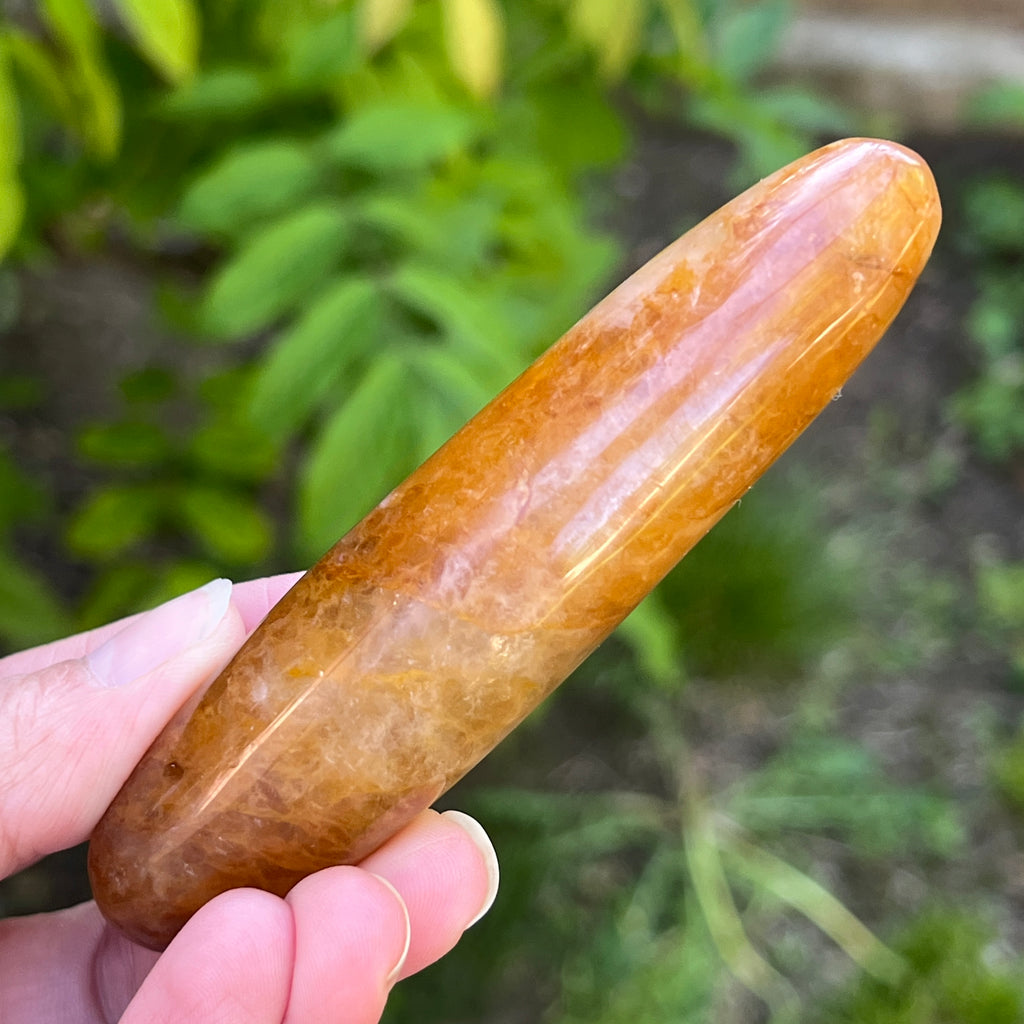 Bagheta golden healer, cuart lamaie model 8, pietre semipretioase - druzy.ro 2 