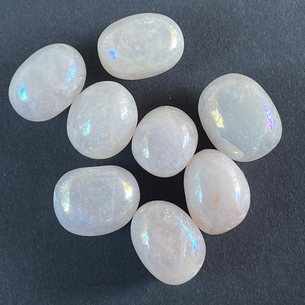 Cuart roz AURA piatra rulata L, pietre semipretioase - druzy.ro 2 