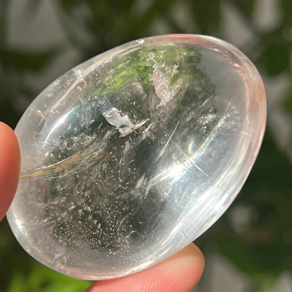Palmstone cuart incolor/cristal de stanca m11, pietre semipretioase - druzy.ro 2 