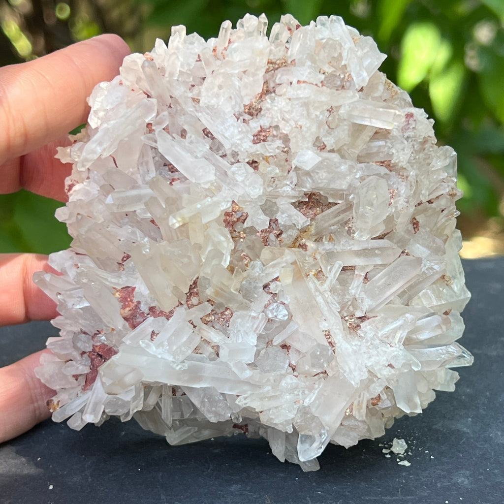 Floare de mina, cluster cuart ICY | Model 2, pietre semipretioase - druzy.ro 1 