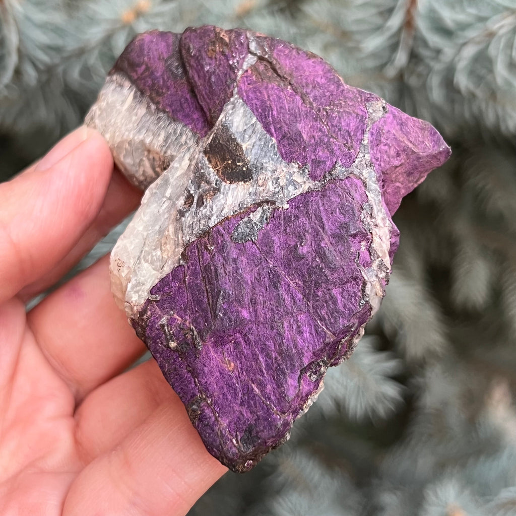 Purpurit piatra bruta model 4a/1, druzy.ro, cristale 3