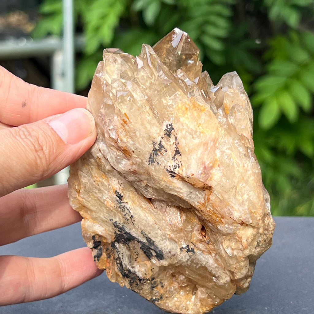 Citrin fumuriu din Congo – specimen natural, netratat | Model 6, pietre semipretioase - druzy.ro 5 