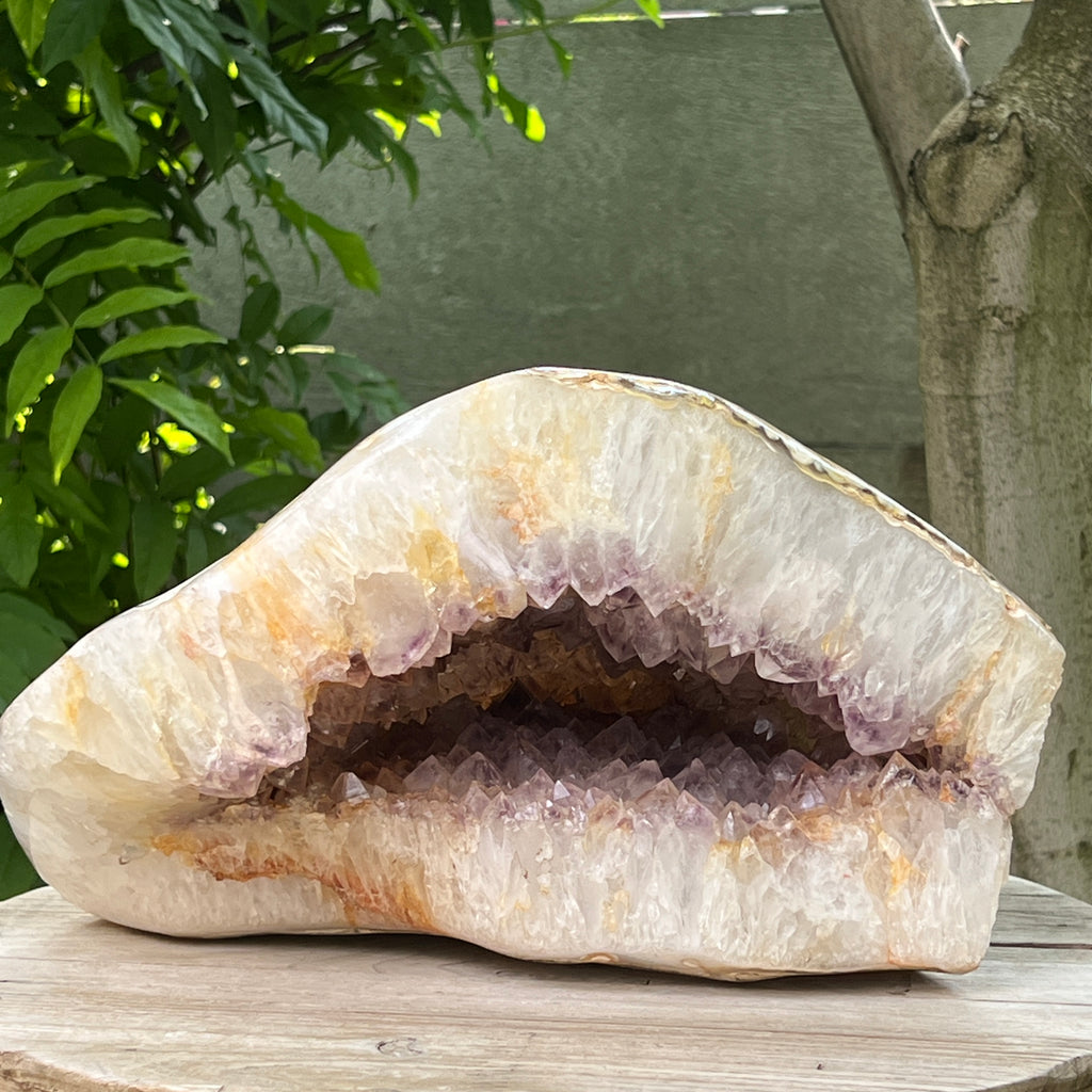Geoda agat ametist model 7, pietre semipretioase - druzy.ro 11 