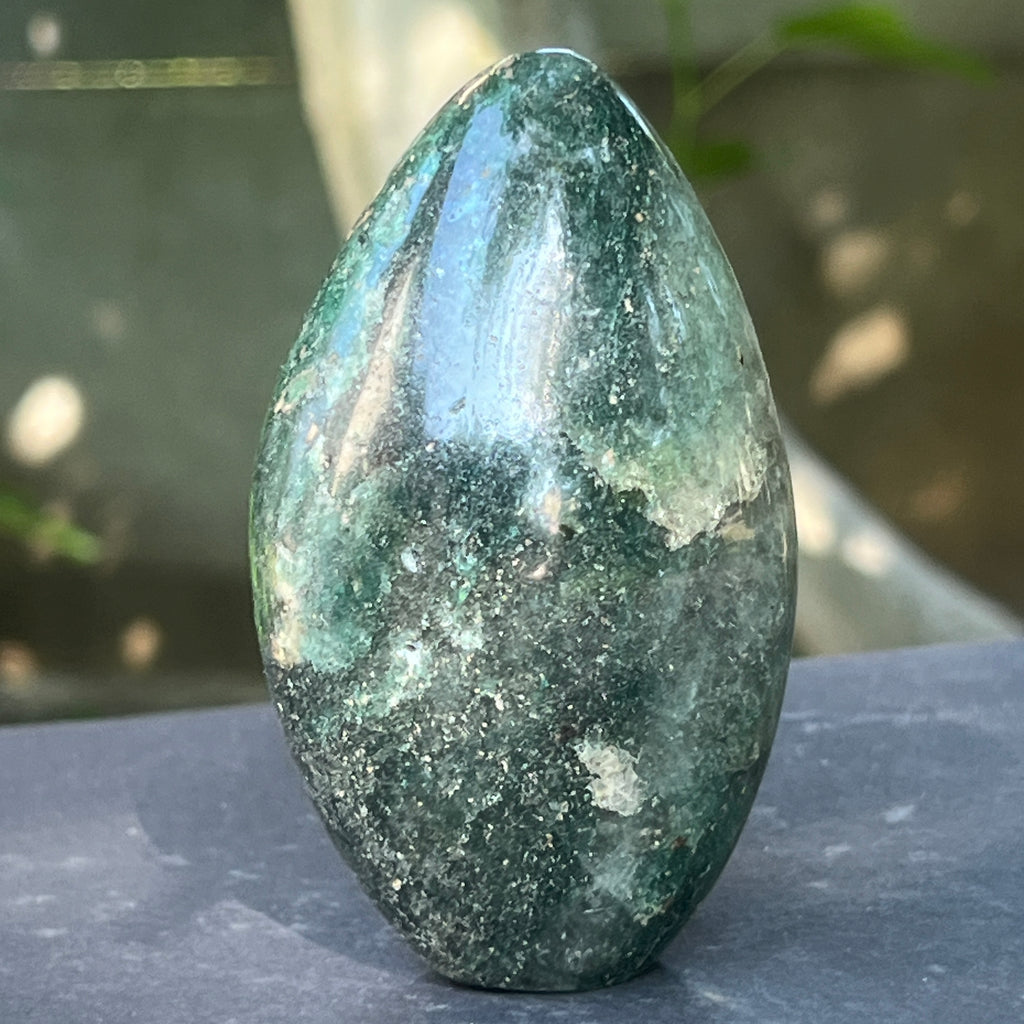 Sculptura aventurin verde | Model 3, pietre semipretioase - druzy.ro 1 