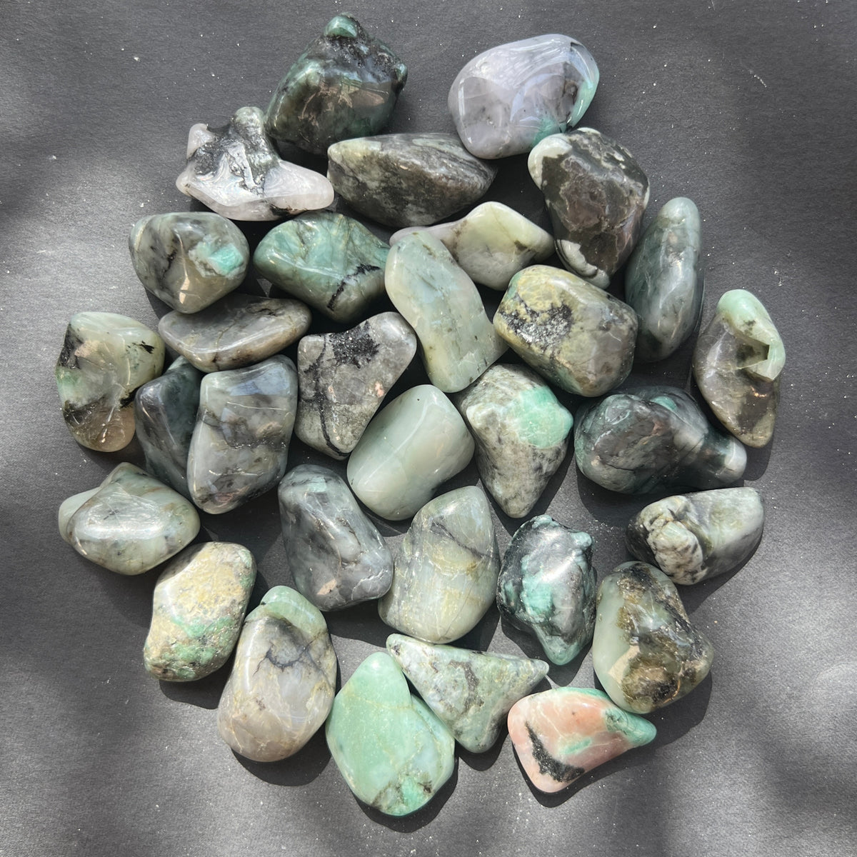 Smarald piatra rulata – DRUZY