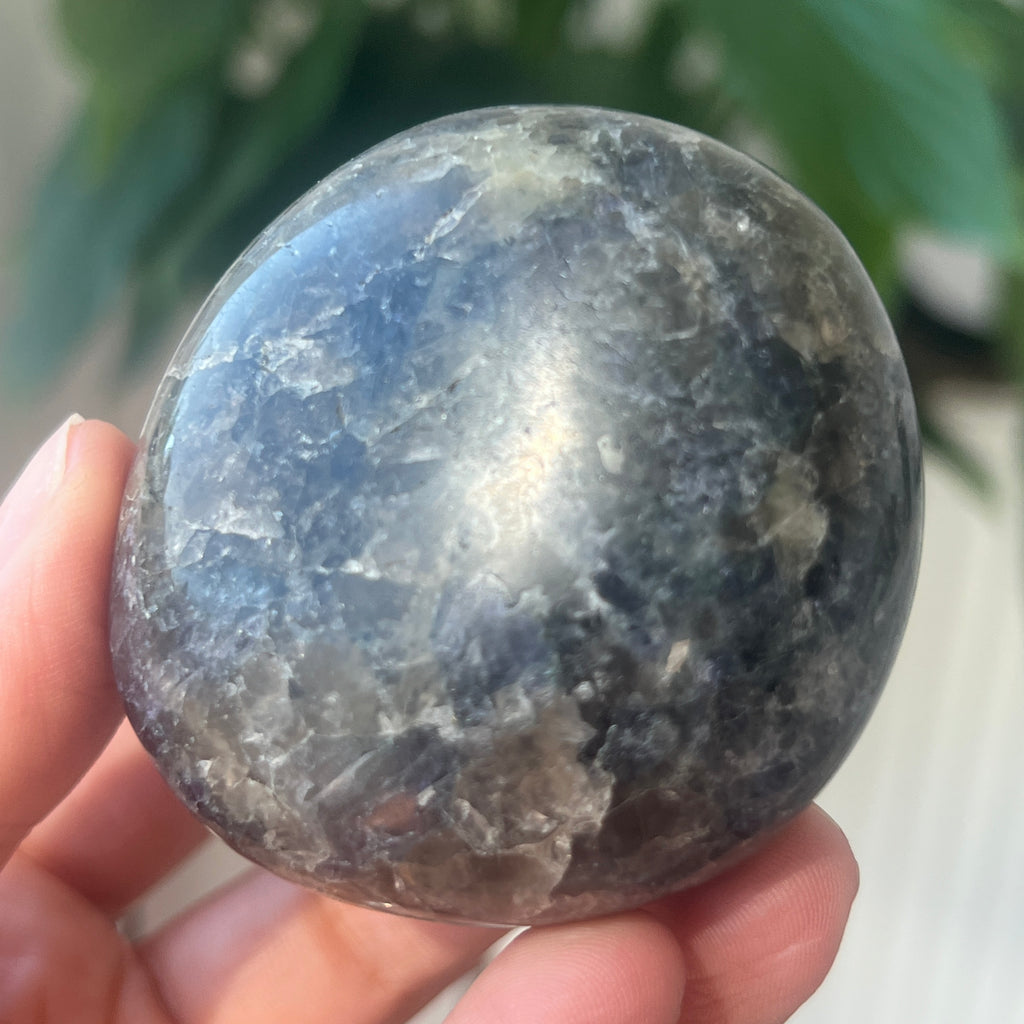 Palmstone Iolit (safir de apa) din Madagascar model 4, pietre semipretioase - druzy.ro 1 