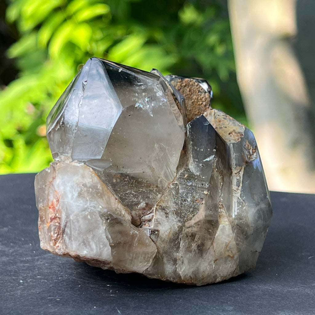 Specimen cluster cuart fumuriu m7, pietre semipretioase - druzy.ro 1 