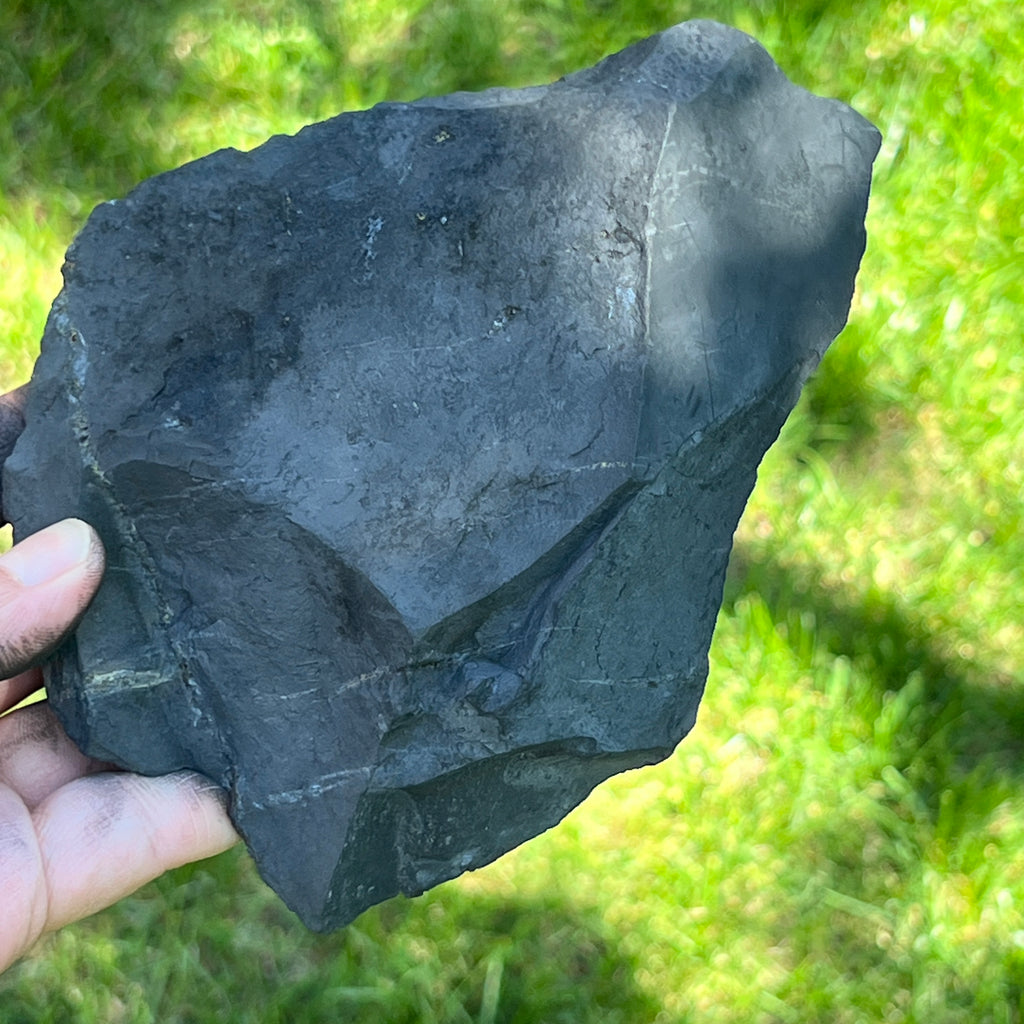Shungit piatra bruta XXL model 5, pietre semipretioase - druzy.ro 5 
