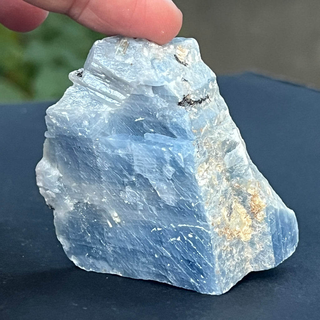 Calcit albastru piatra bruta din Namibia model 4, pietre semipretioase - druzy.ro 3 