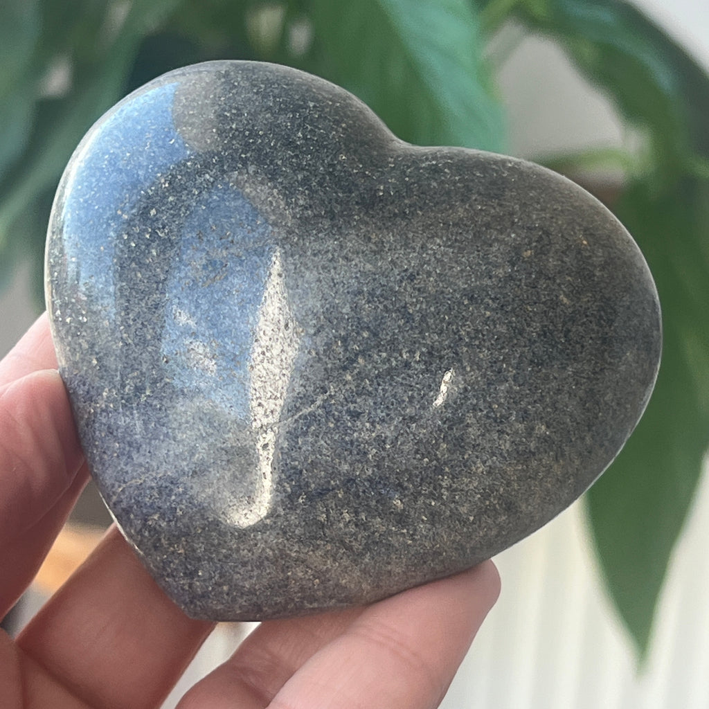Inima lazulit din Madagascar | Model 4, pietre semipretioase - druzy.ro 1 