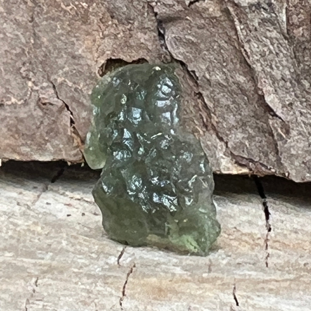 Moldavit piatra bruta model 2A/8, pietre semipretioase - druzy.ro 3 