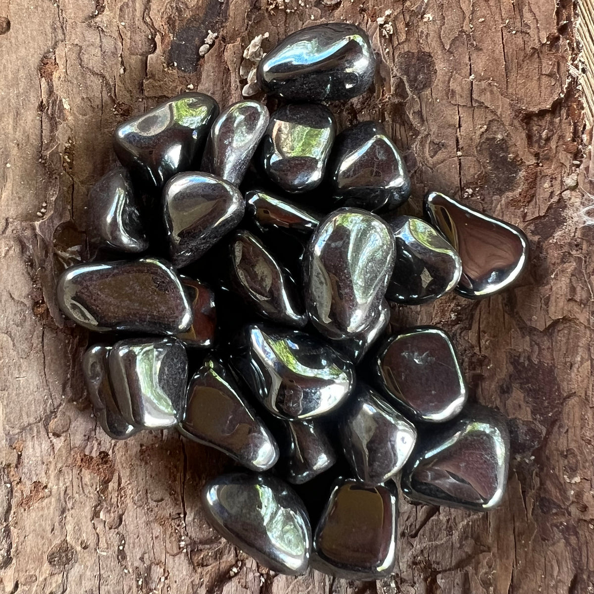 Hematit piatra rulata mini - DRUZY.RO