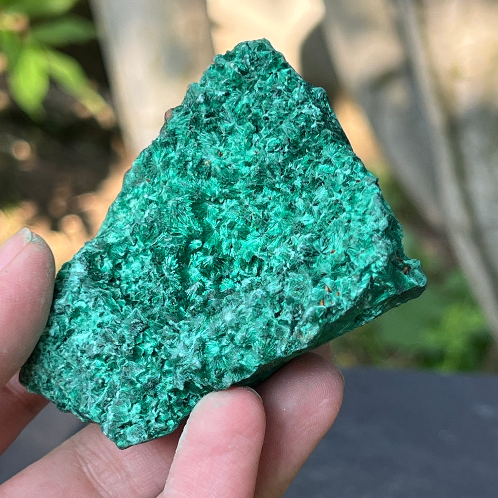 Malachit matasos piatra bruta m13, pietre semipretioase - druzy.ro 3 