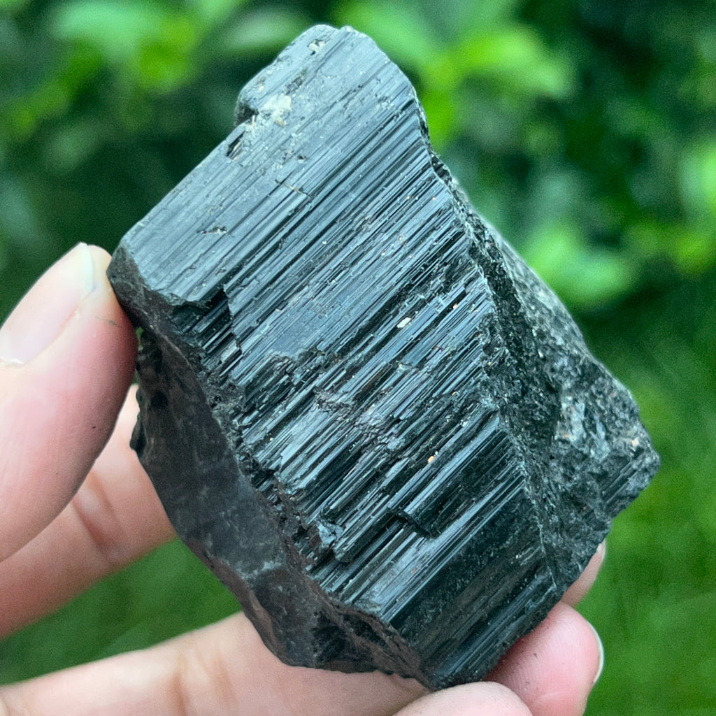 Turmalina neagra piatra bruta L3, pietre semipretioase - druzy.ro 5 
