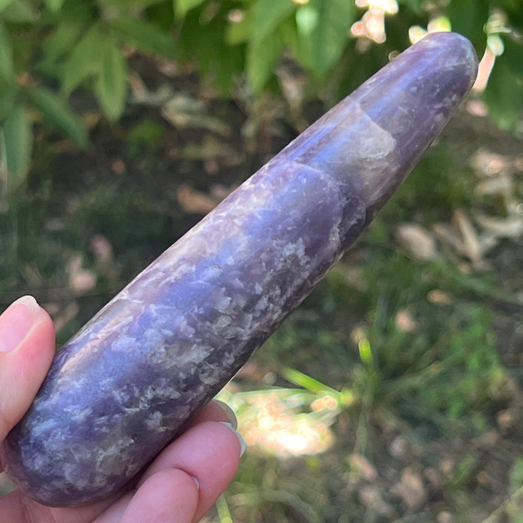 Bagheta Lepidolit din Madagascar m3, pietre semipretioase - druzy.ro 3 