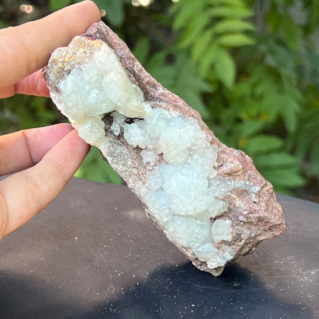 Cluster heulandit – zeolit, model 2, pietre semipretioase - druzy.ro 3 
